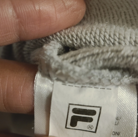 Fila | Women's Gray Vintage Crewneck Sweatshirt (Size XL) - Picture 9 of 10